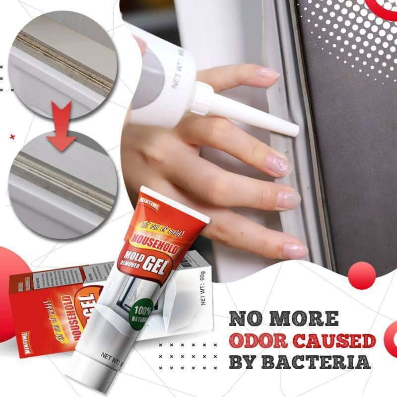 Household Mold Remover Anti-Mildew Gel Cleaner for Washing Machine Refrigerator Sink Sealant Wall Bathroom Floor Tiles