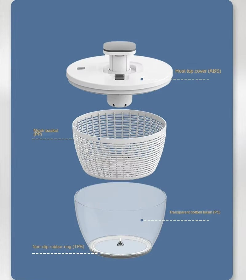 Salad Spinner Vegetables Dryer