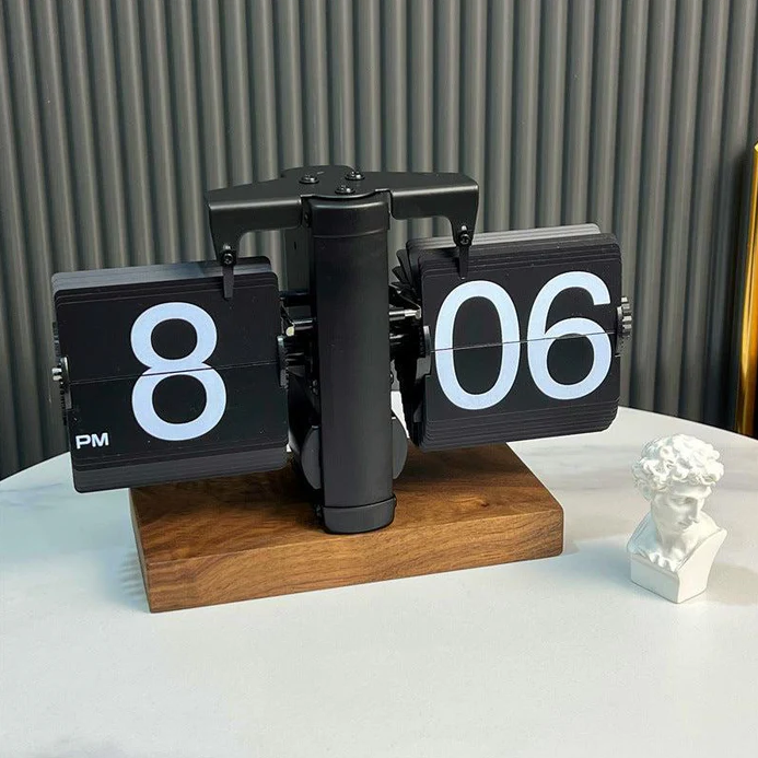 Retro Flip Table Clock