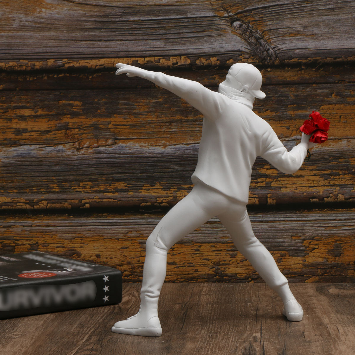 Banksy Flower Rioter