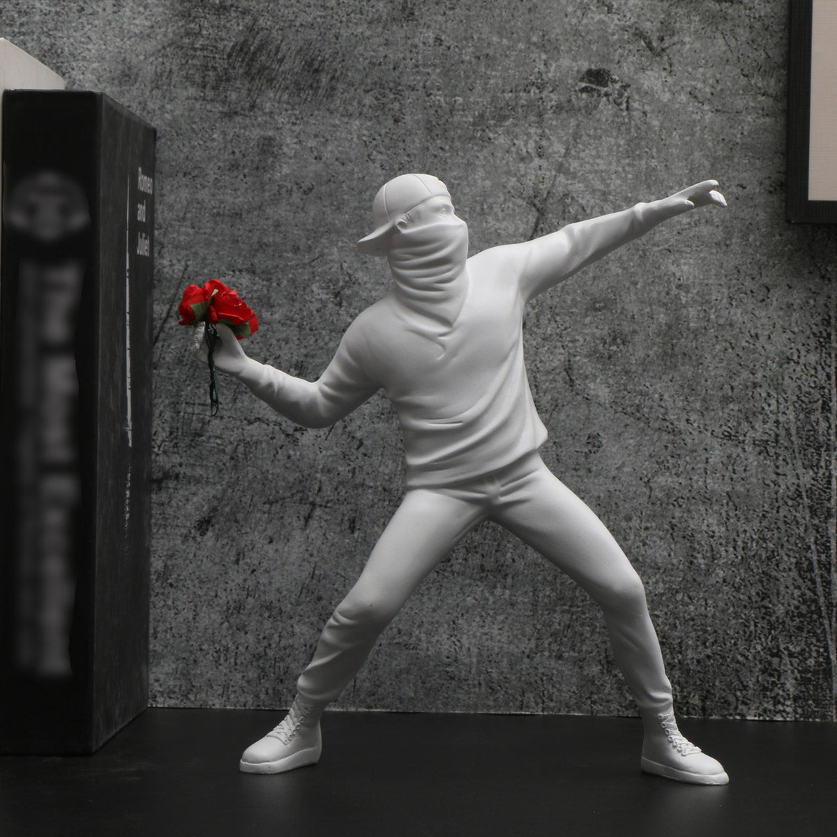 Banksy Flower Rioter