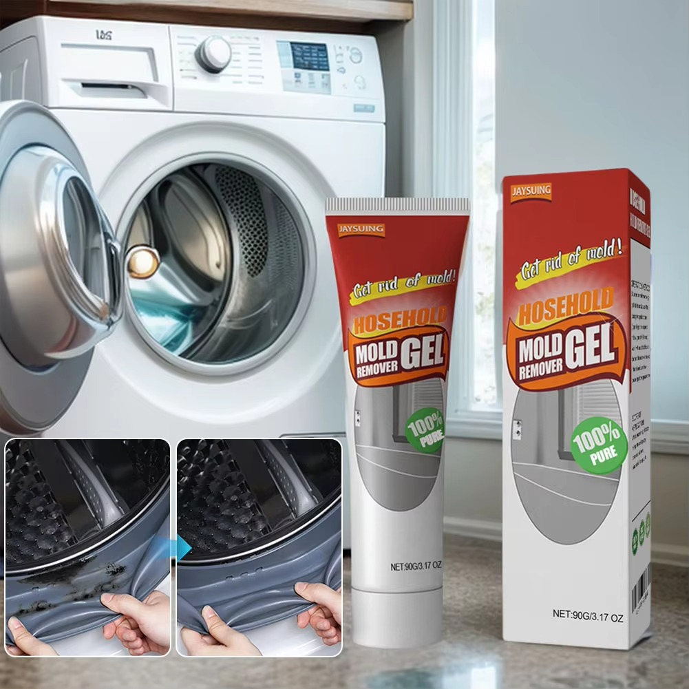 Household Mold Remover Anti-Mildew Gel Cleaner for Washing Machine Refrigerator Sink Sealant Wall Bathroom Floor Tiles
