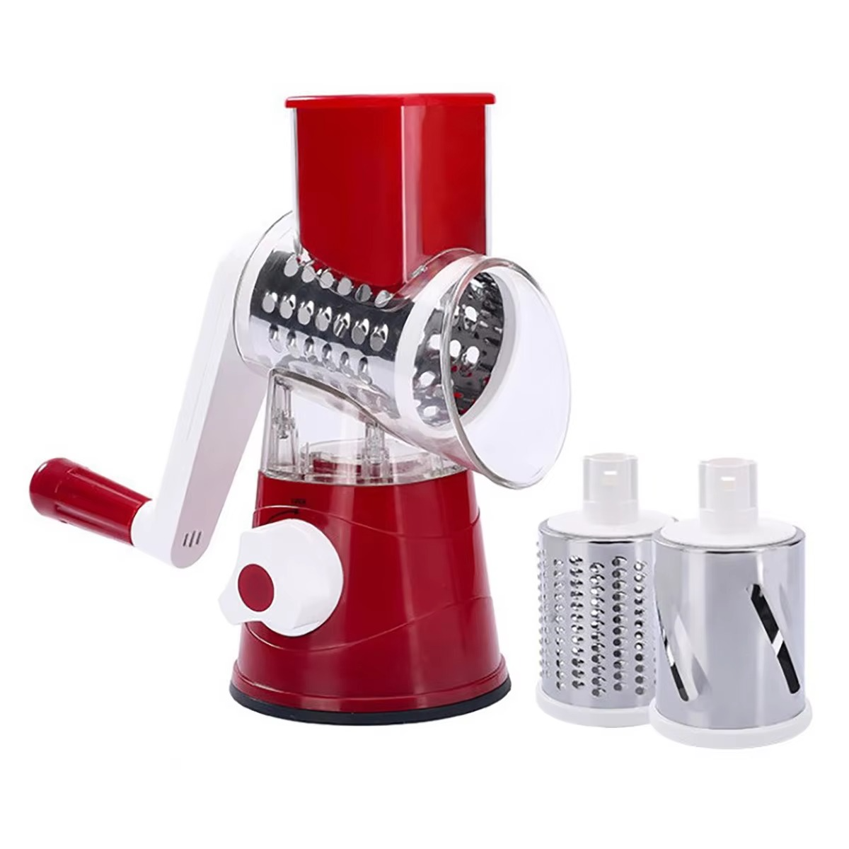 Kitchen Vegetable Slicer, Rotary Cheese Grater