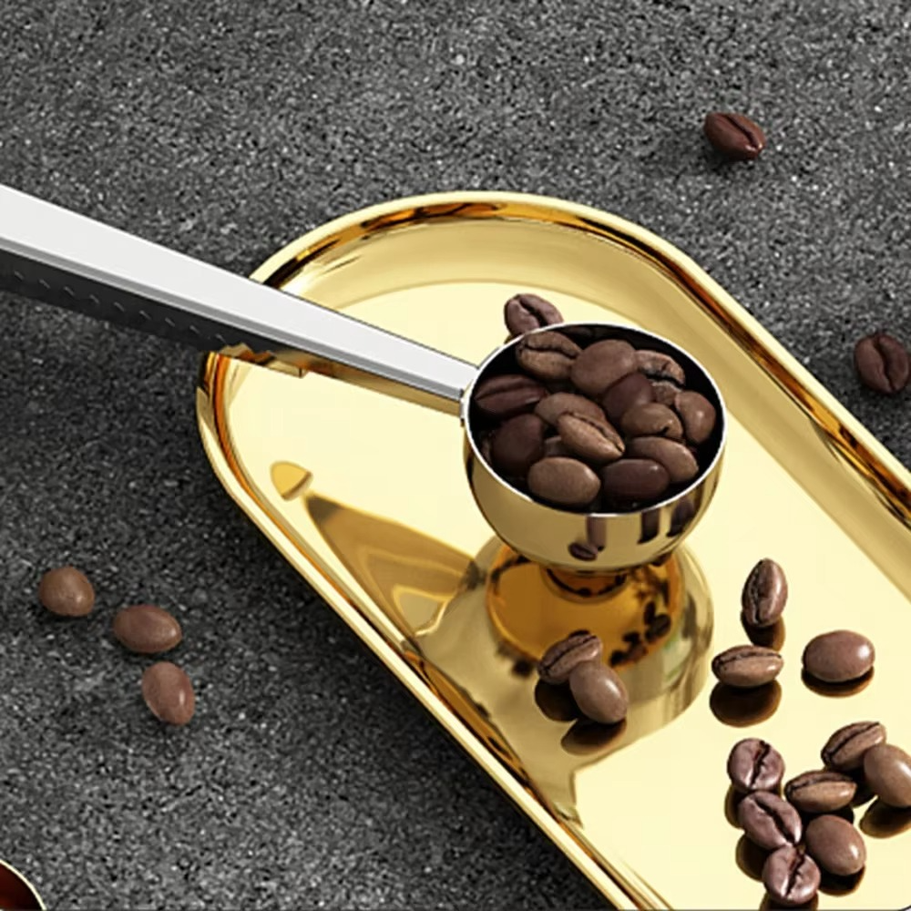 2-in-1 Coffee Scoop Clip