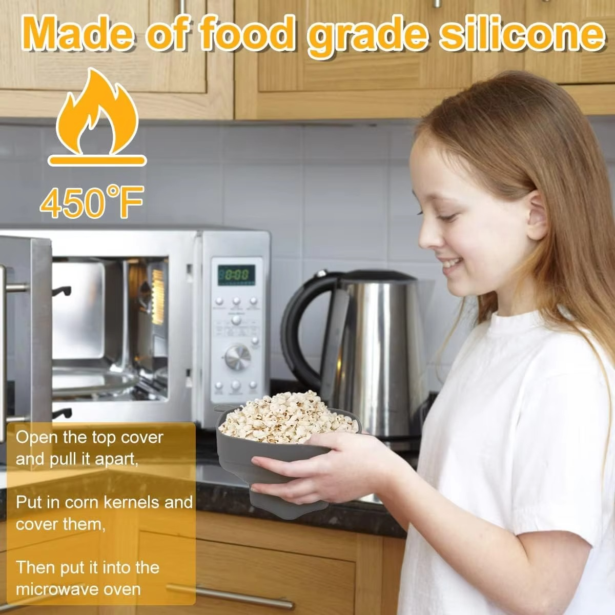 Silicone Popcorn Maker