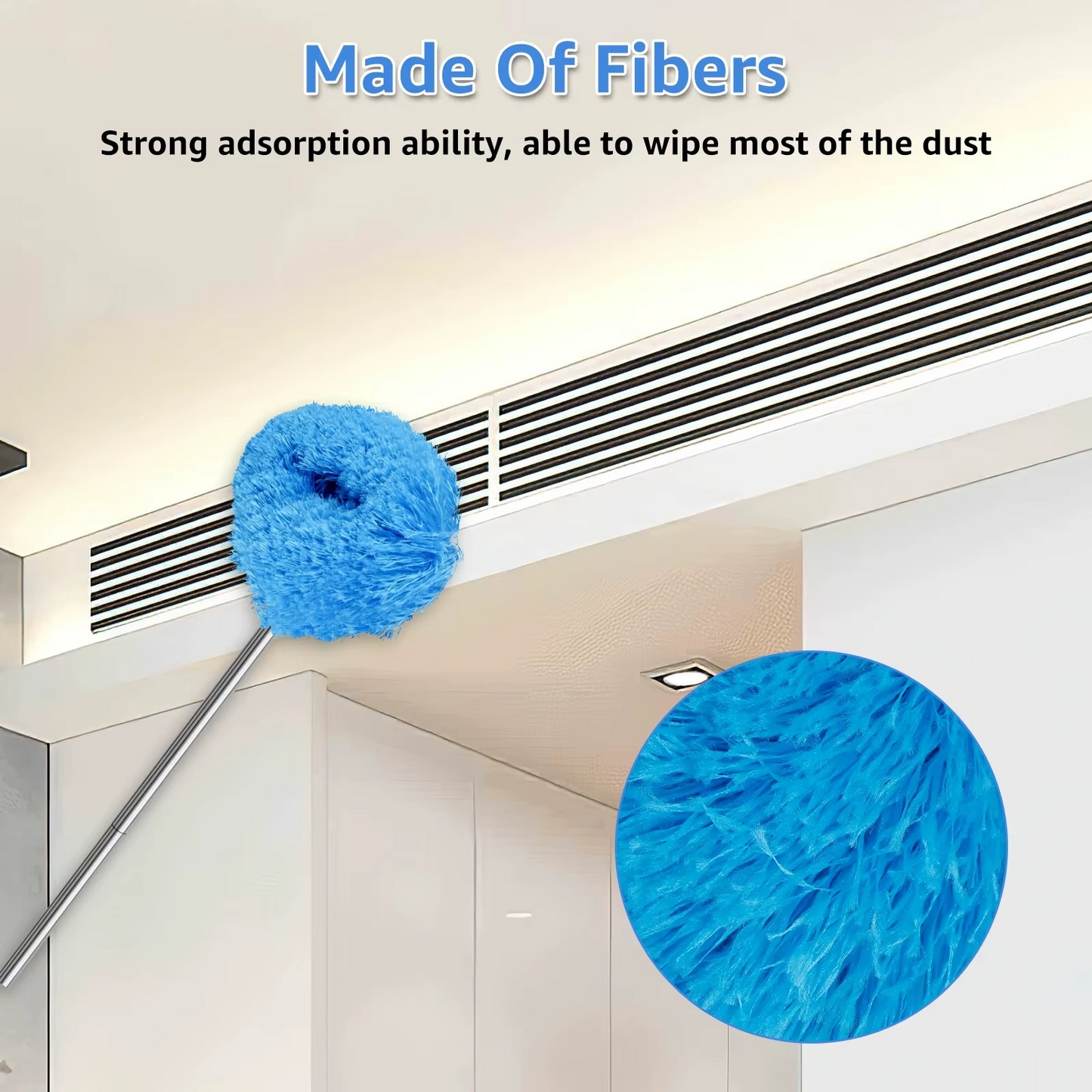 Ceiling Fan Duster with Extension Pole