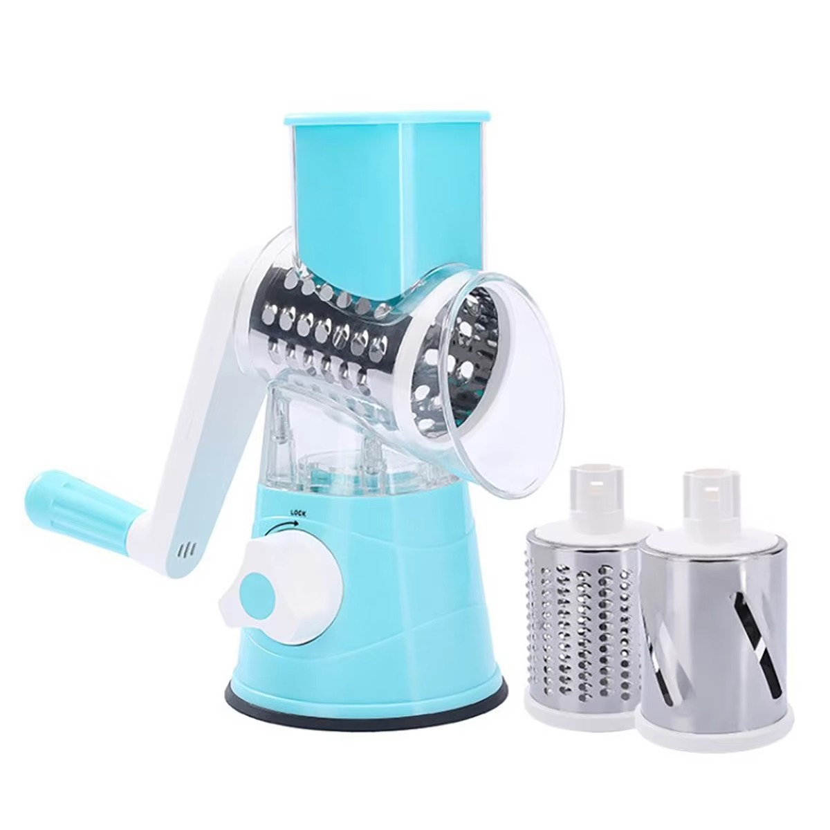 Kitchen Vegetable Slicer, Rotary Cheese Grater