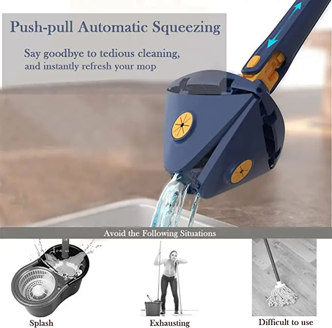 360° Spin Mop | Effortless Cleaning at Every Angle