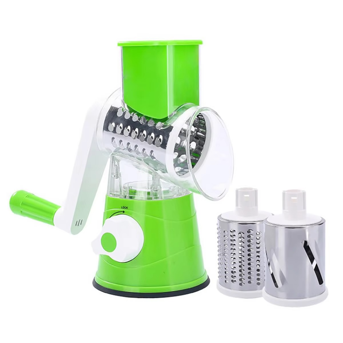 Kitchen Vegetable Slicer, Rotary Cheese Grater