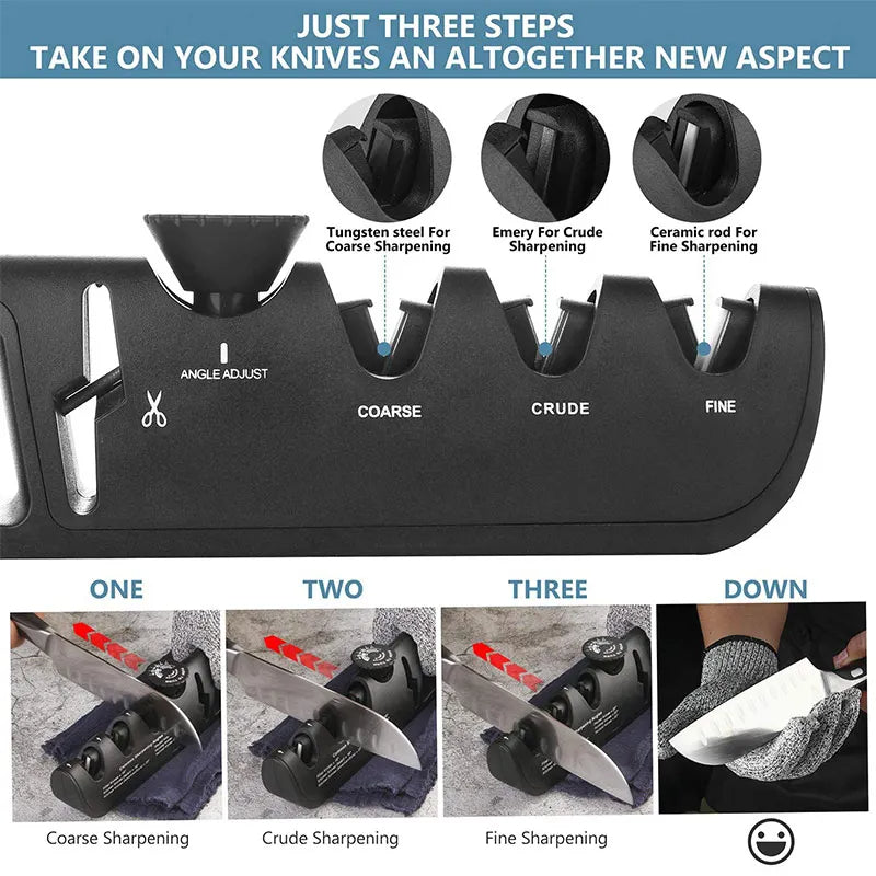 5 in 1 Knife Sharpener