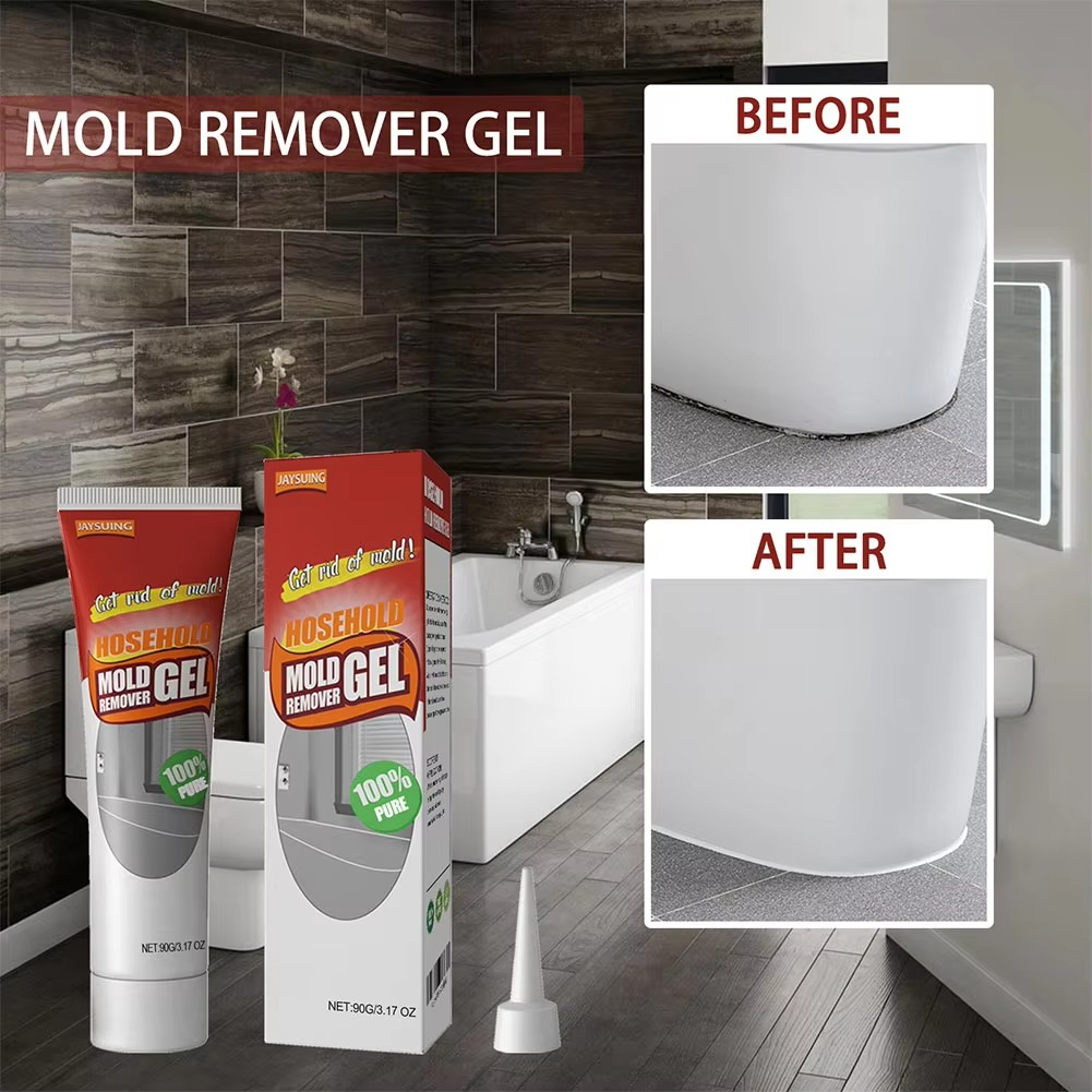 Household Mold Remover Anti-Mildew Gel Cleaner for Washing Machine Refrigerator Sink Sealant Wall Bathroom Floor Tiles