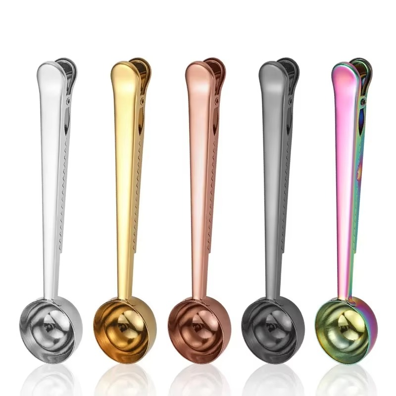 2-in-1 Coffee Scoop Clip