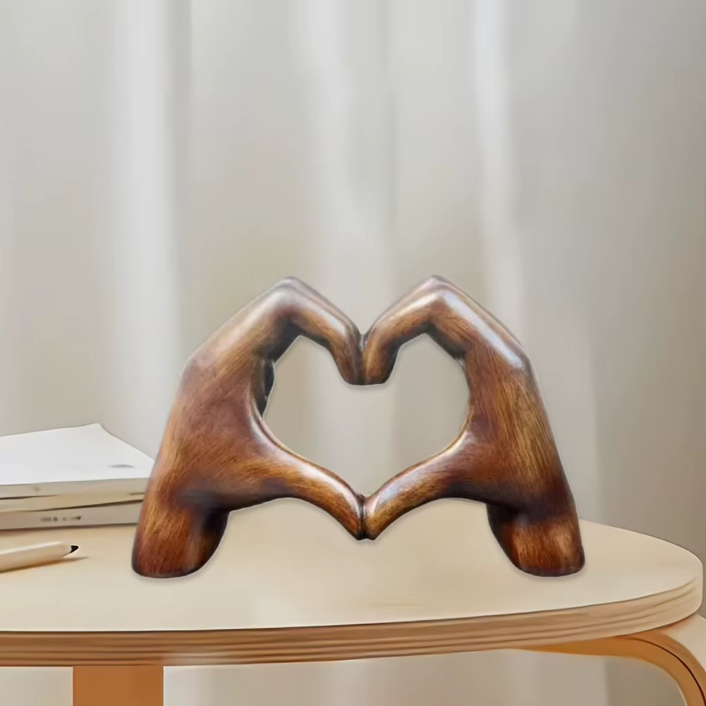 Heart Gesture Statue