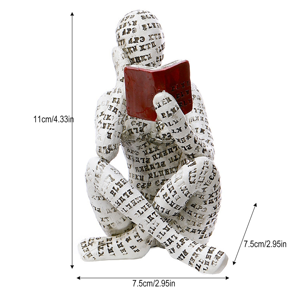 Bookworm Sculpture