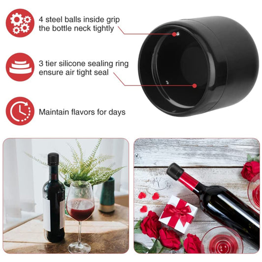 Champagne and Wine Bottle Sealer Cap