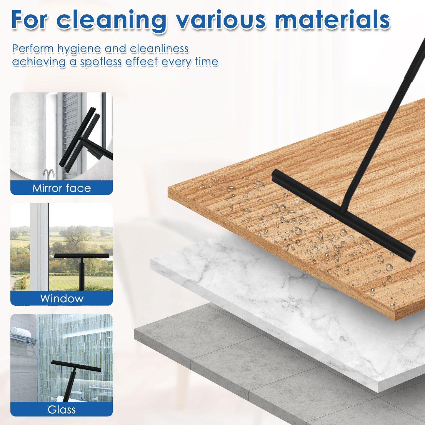 Telescopic Shower Scraper