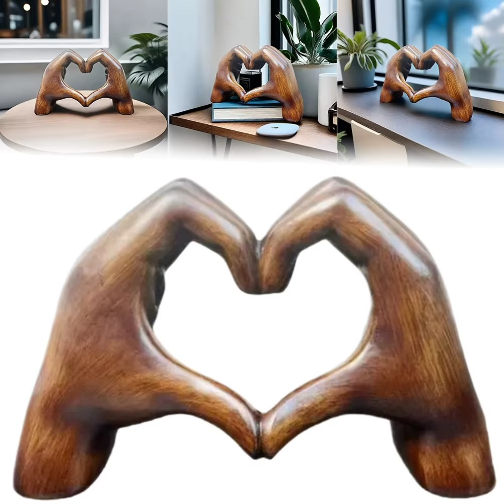 Heart Gesture Statue