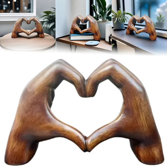 Heart Gesture Statue
